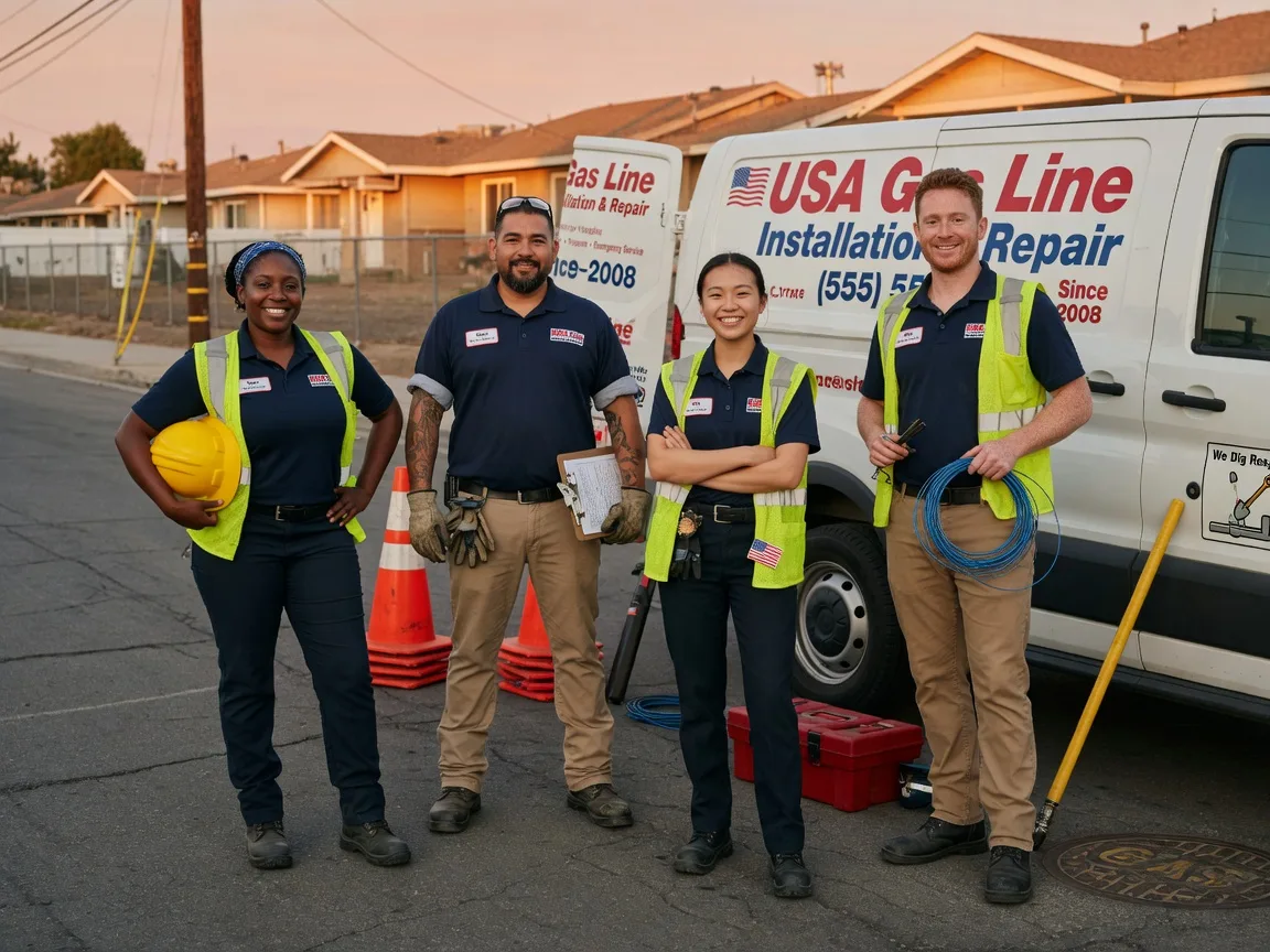 Gas Line Installation company in Overton, NE
